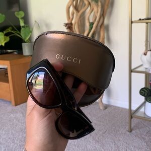 Gucci sunglasses with original case